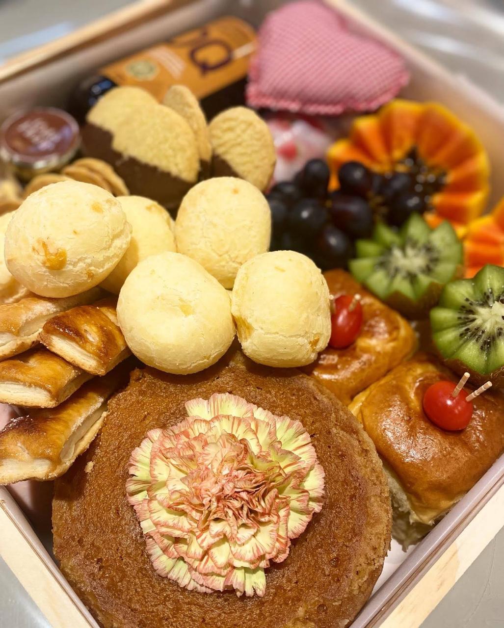 Cesta de café da manhã — Flor & Art